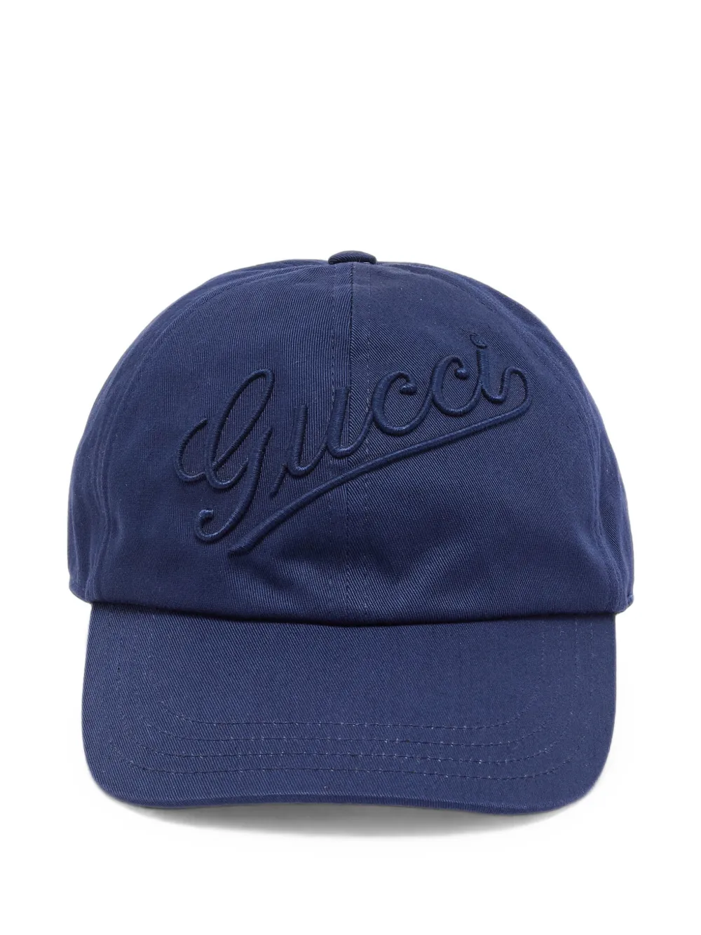 Gucci Pre-Owned casquette à logo brodé - Bleu