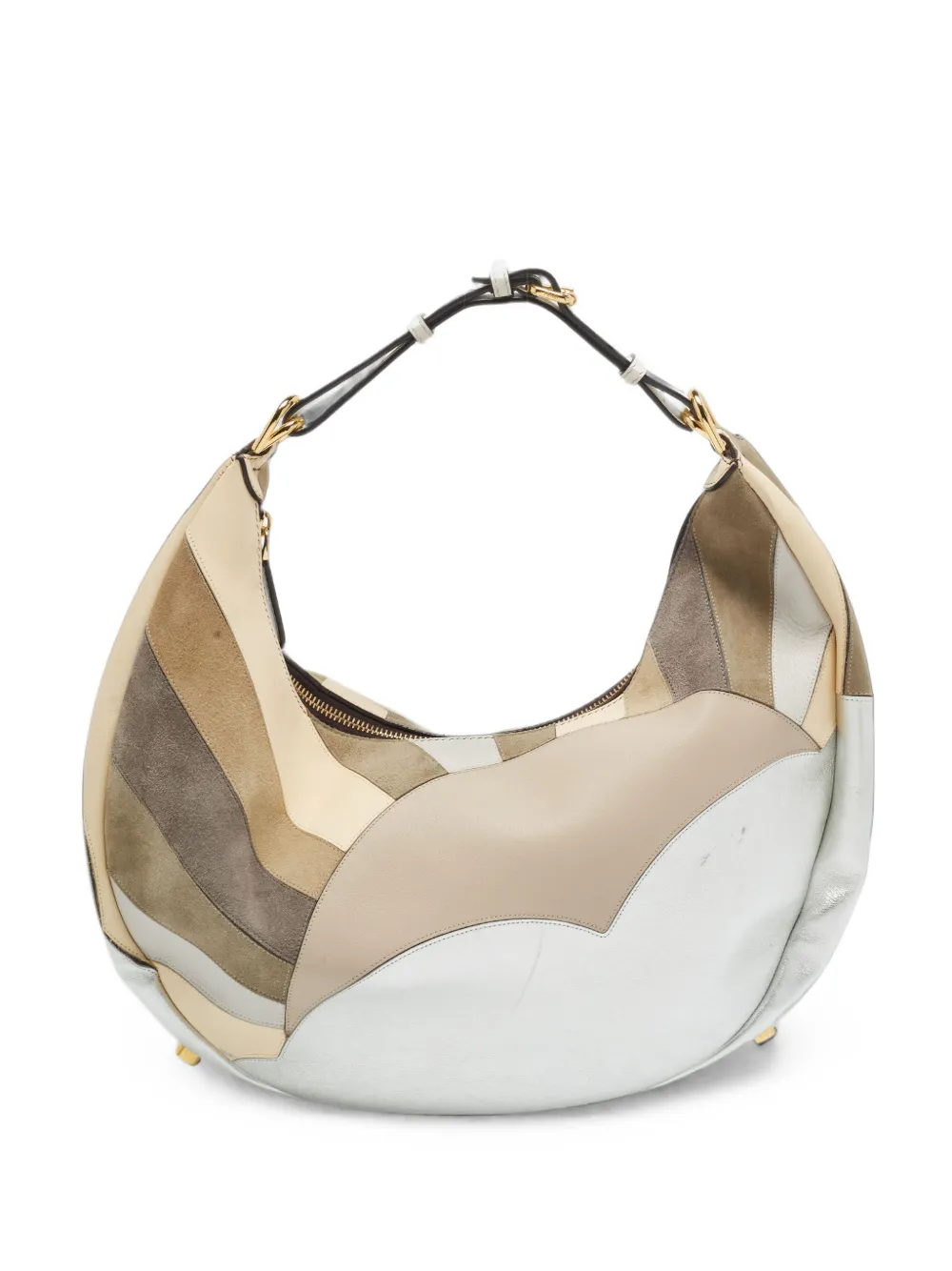 Fendi Pre-Owned 2022 Fendigraphy logo-plaque tote bag - Tons neutres Fendi Pre-Owned 2022 Fendigraphy logo-plaque tote bag - Tons neutres