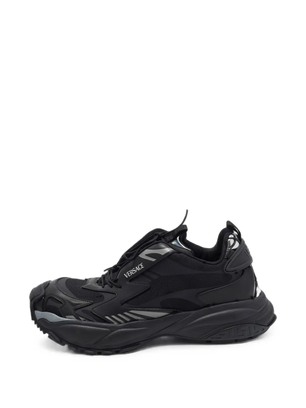 Versace Pre-Owned Trigreca lace-up sneakers - Noir Versace Pre-Owned Trigreca lace-up sneakers - Noir