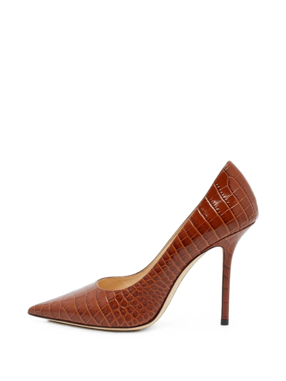 Jimmy Choo Pre-Owned Love heeled pumps - Braun