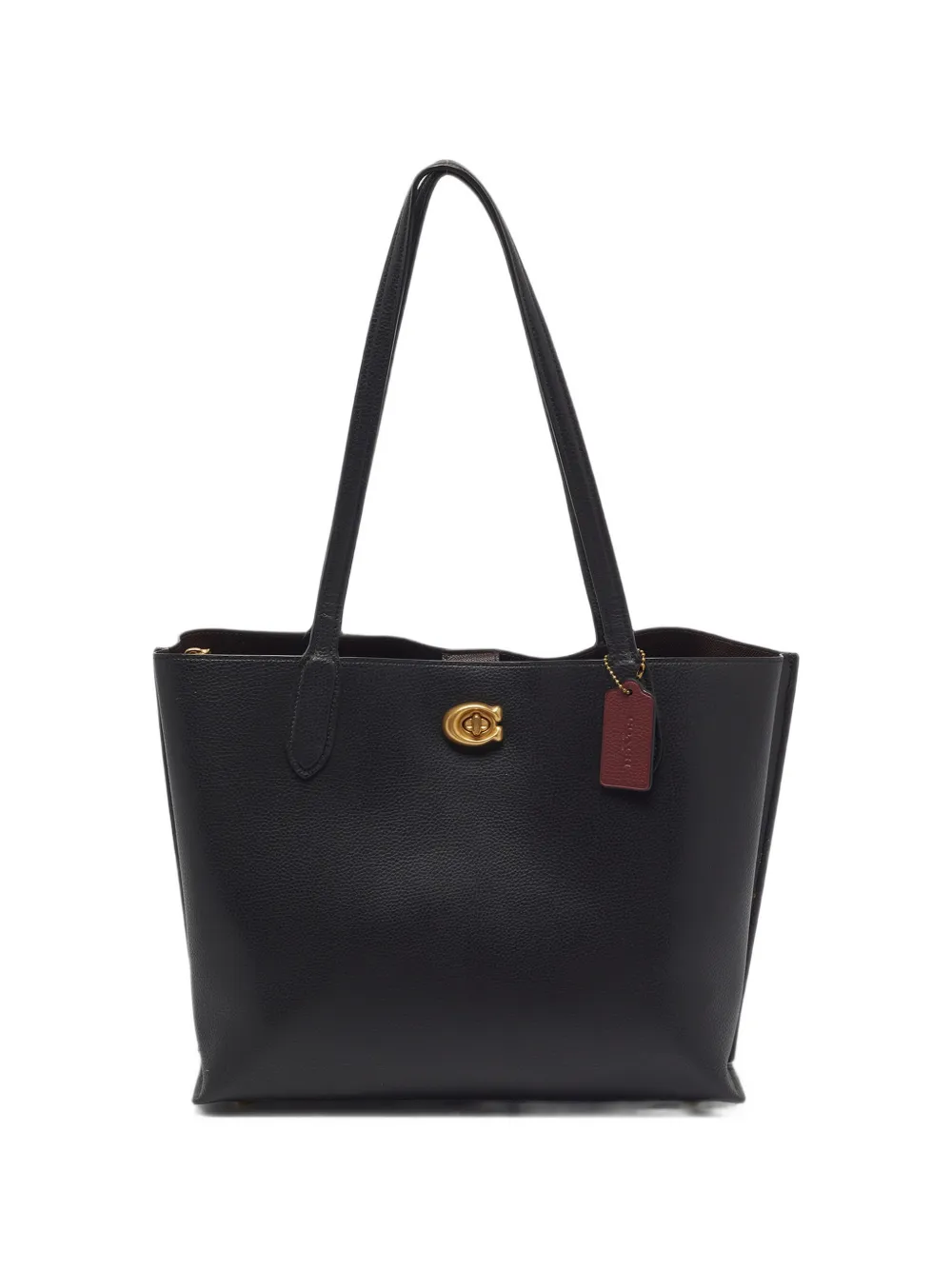 Coach Vintage Willow turn-lock tote bag in Black