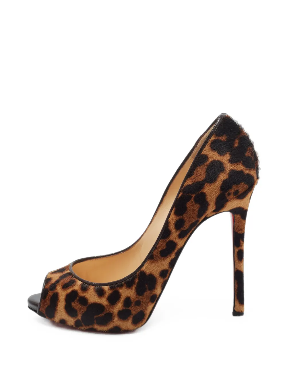 Christian Louboutin Pre-Owned Maryl leopard-print pumps - Marron