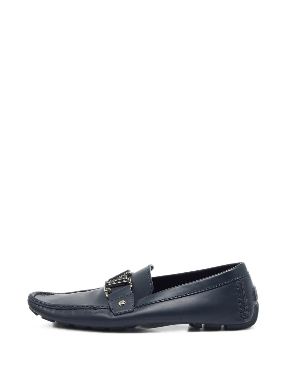 Louis Vuitton Pre-Owned Hockenheim loafers - Blau