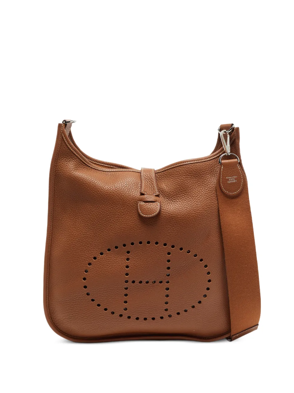 Hermès Pre-Owned 2015 GM Evelyne III shoulder bag - Braun