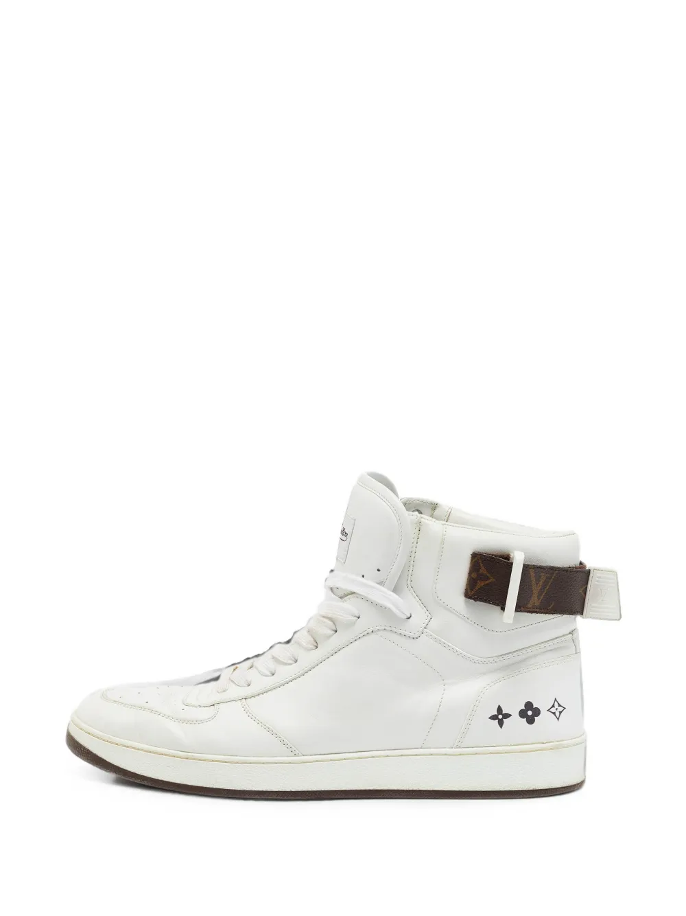 Louis Vuitton Pre-Owned Rivoli Monogram high-top sneakers - Weiß