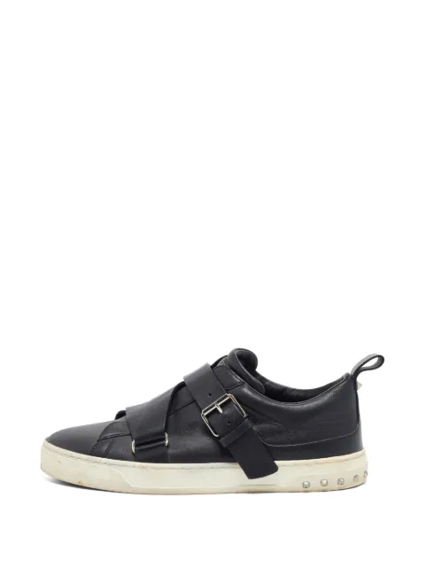 Valentino Garavani Pre-Owned V-Punk buckled sneakers