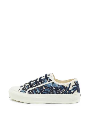 Christian Dior Pre-Owned Embroidered Logo Mules | Blue | FARFETCH