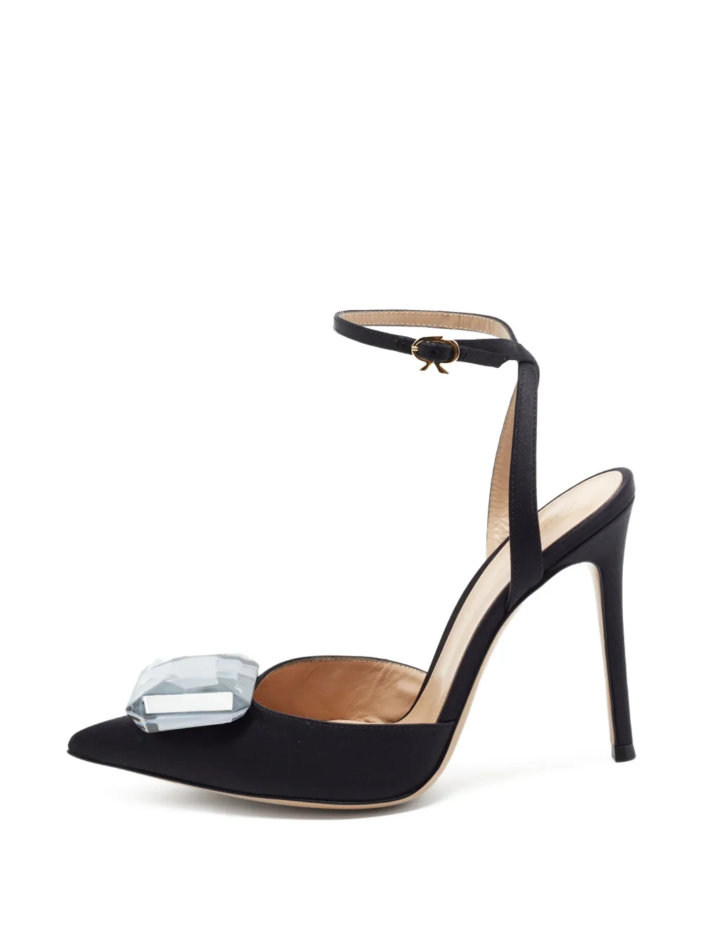 Gianvito Rossi Jaipur ankle-strap heeled pumps - Schwarz