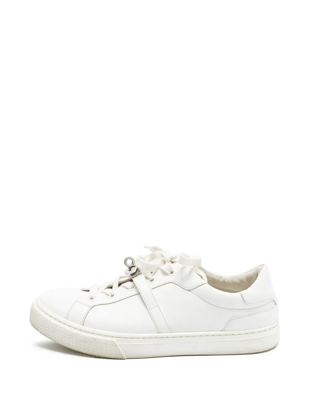 Hermès Pre-Owned Day Kelly buckle sneakers - Weiß