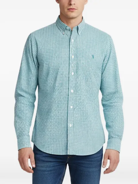 Ralph Lauren Vintage plaid-pattern button-down shirt