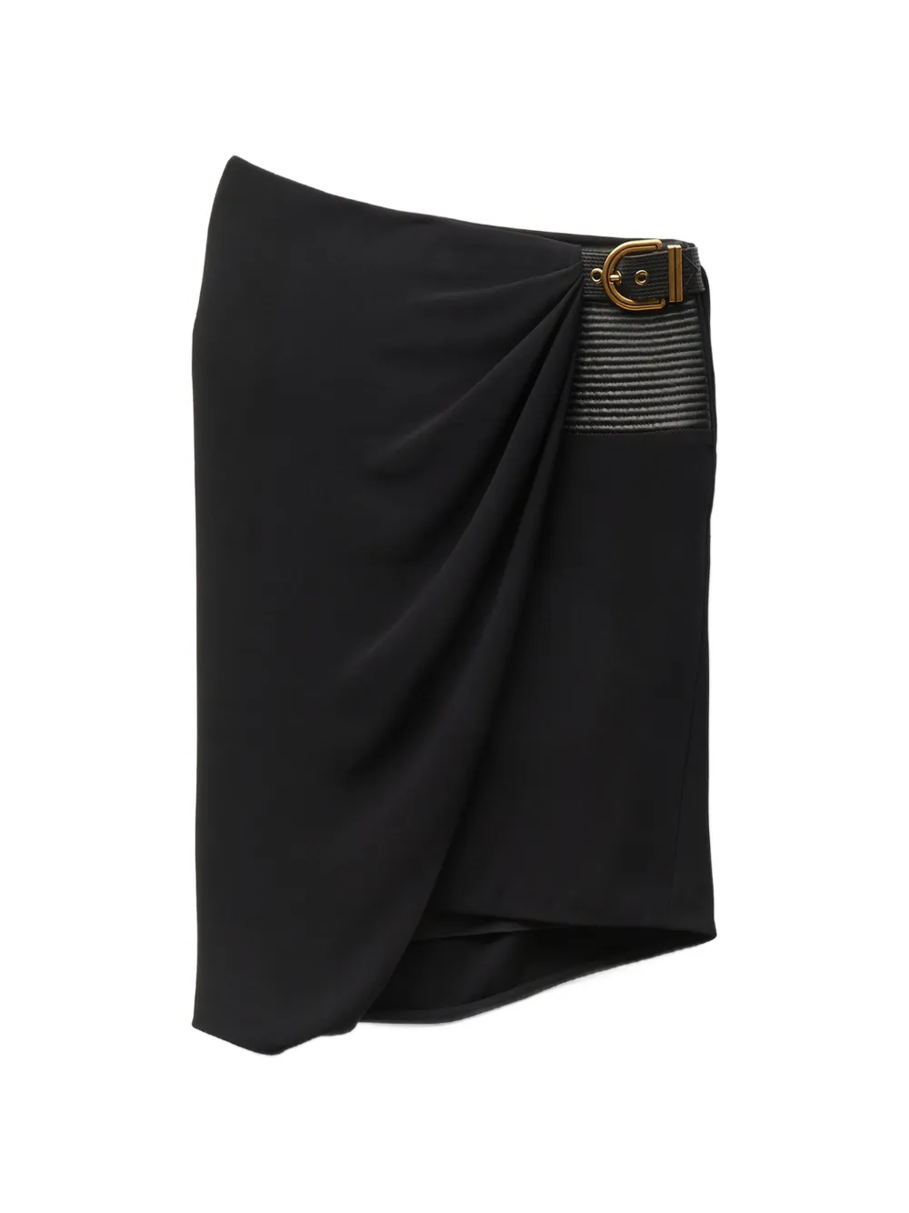 Versace Gonna con fibbia - Nero