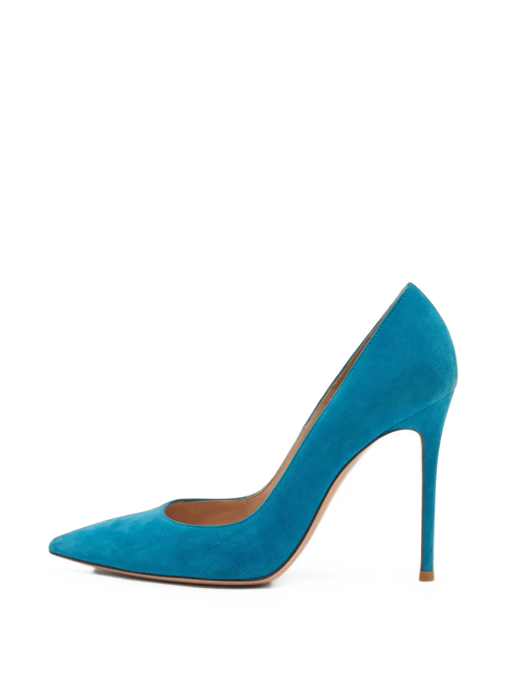 Gianvito Rossi point-toe heeled pumps - Bleu Gianvito Rossi point-toe heeled pumps - Bleu