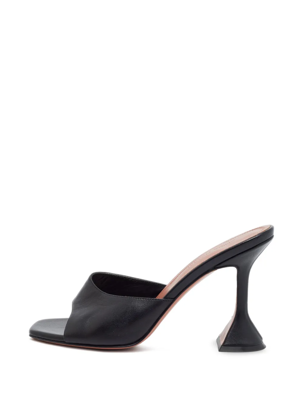 Amina Muaddi Lupita open-toe sandals - Schwarz