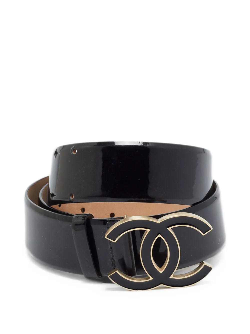 CHANEL Pre-Owned CC buckle belt - Nero