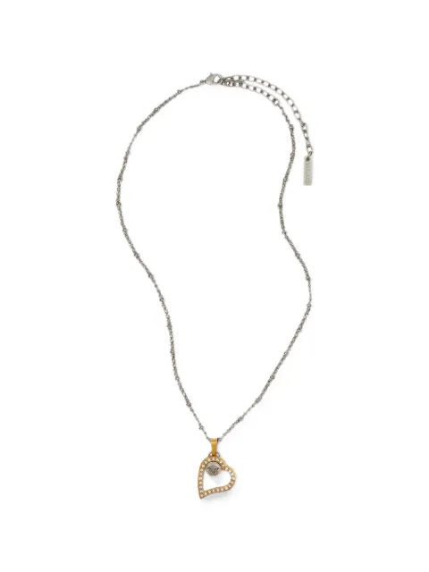Versace Medusa heart necklace