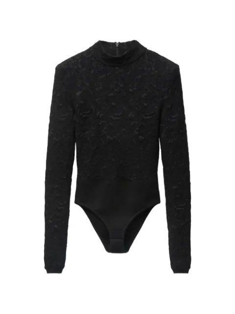 Versace lace-knit bodysuit