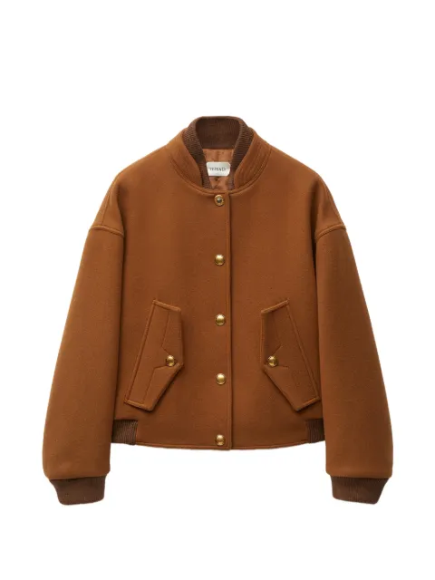 Versace Medusa-button bomber jacket