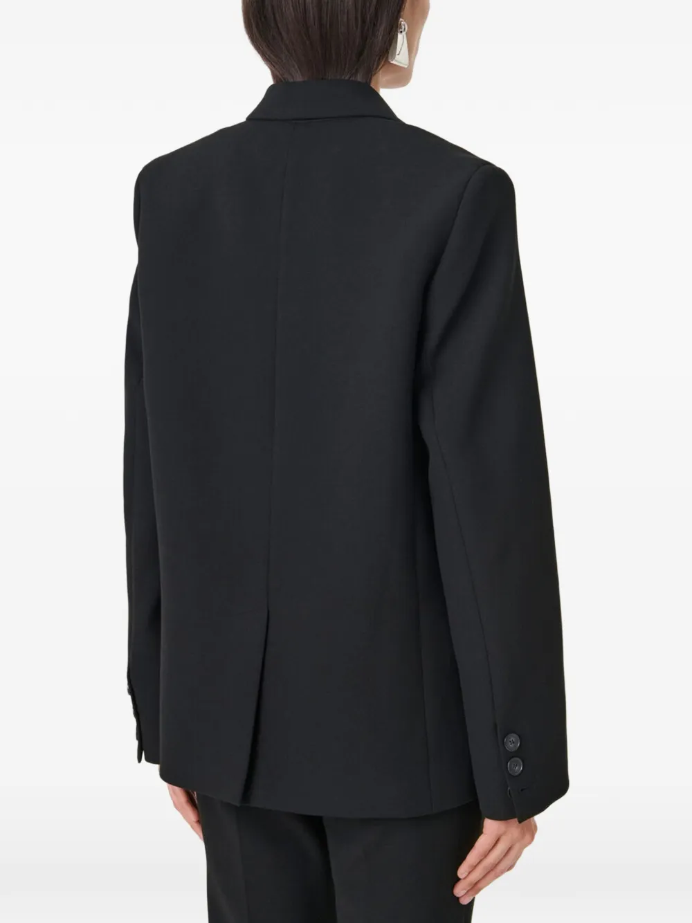 IRO Menya blazer met enkele rij knopen Zwart