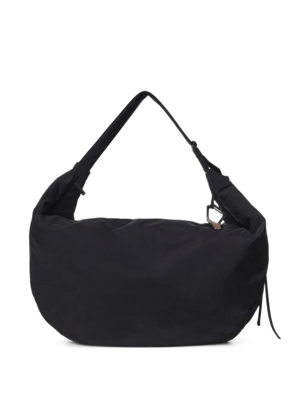 HELIOT EMIL Cauda carabiner-detail shoulder bag - Black