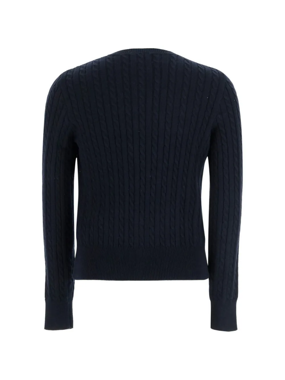 POLO RALPH LAUREN KIDS Katoenen vest met fijn kabelbreisel Blauw