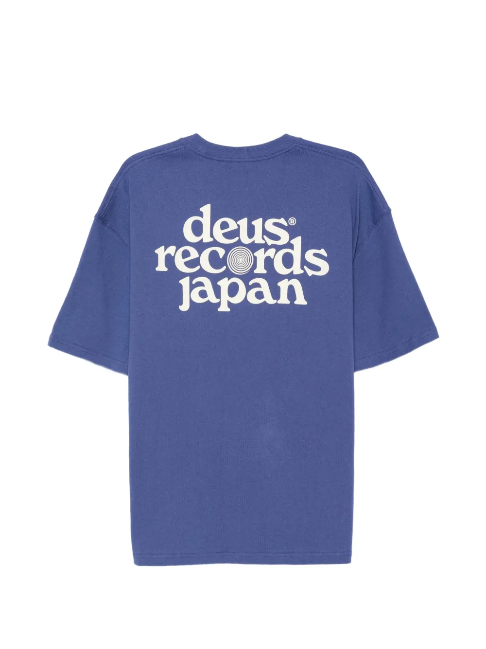 Deus Ex Machina Strata OS T-shirt met logo-print Blauw