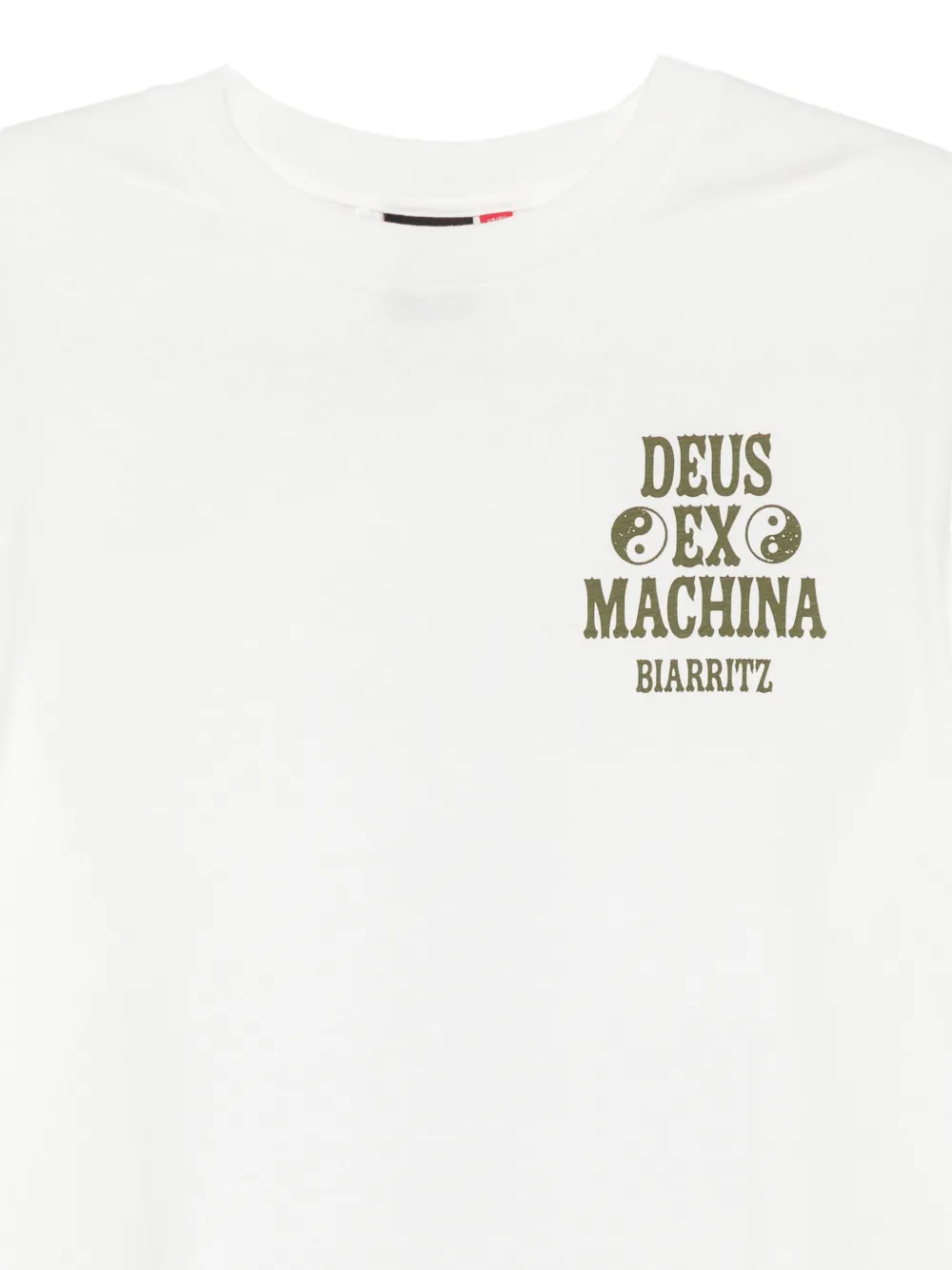 Deus Ex Machina Biarritz Ceramic T-shirt met korte mouwen Wit