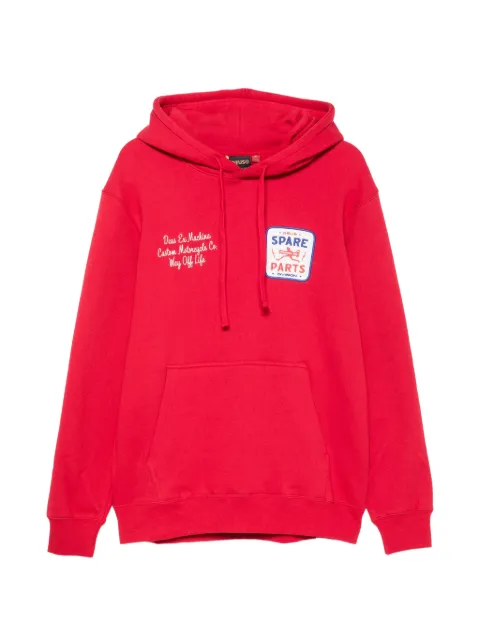 Deus Ex Machina Mudflap logo-patch hoodie