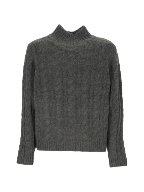 KEELING cable-knit mock-neck sweater