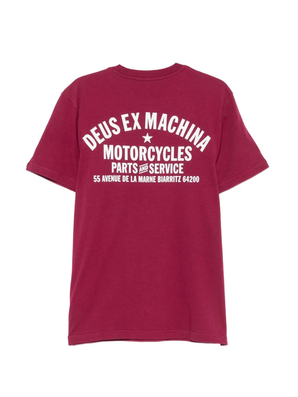 Deus Ex Machina T-shirt met logoprint Rood