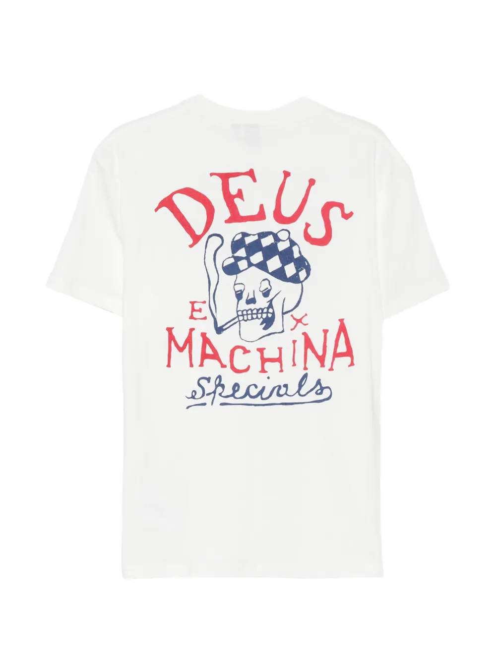 Deus Ex Machina logo-print graphic-print T-shirt Wit