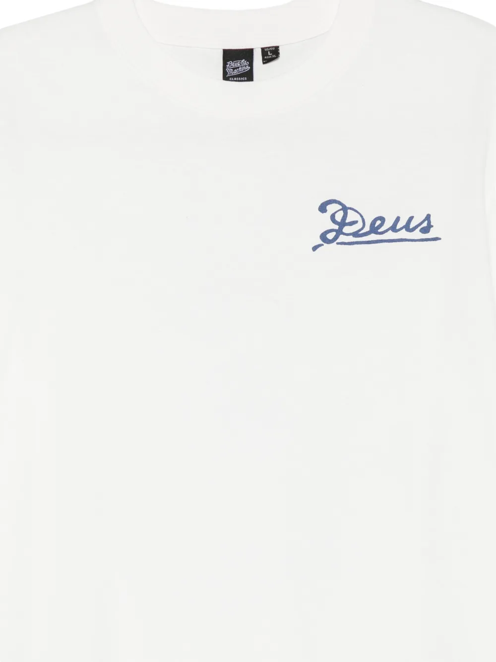 Deus Ex Machina logo-print graphic-print T-shirt Wit