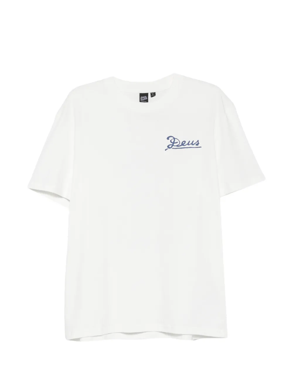 Deus Ex Machina logo-print graphic-print T-shirt Wit