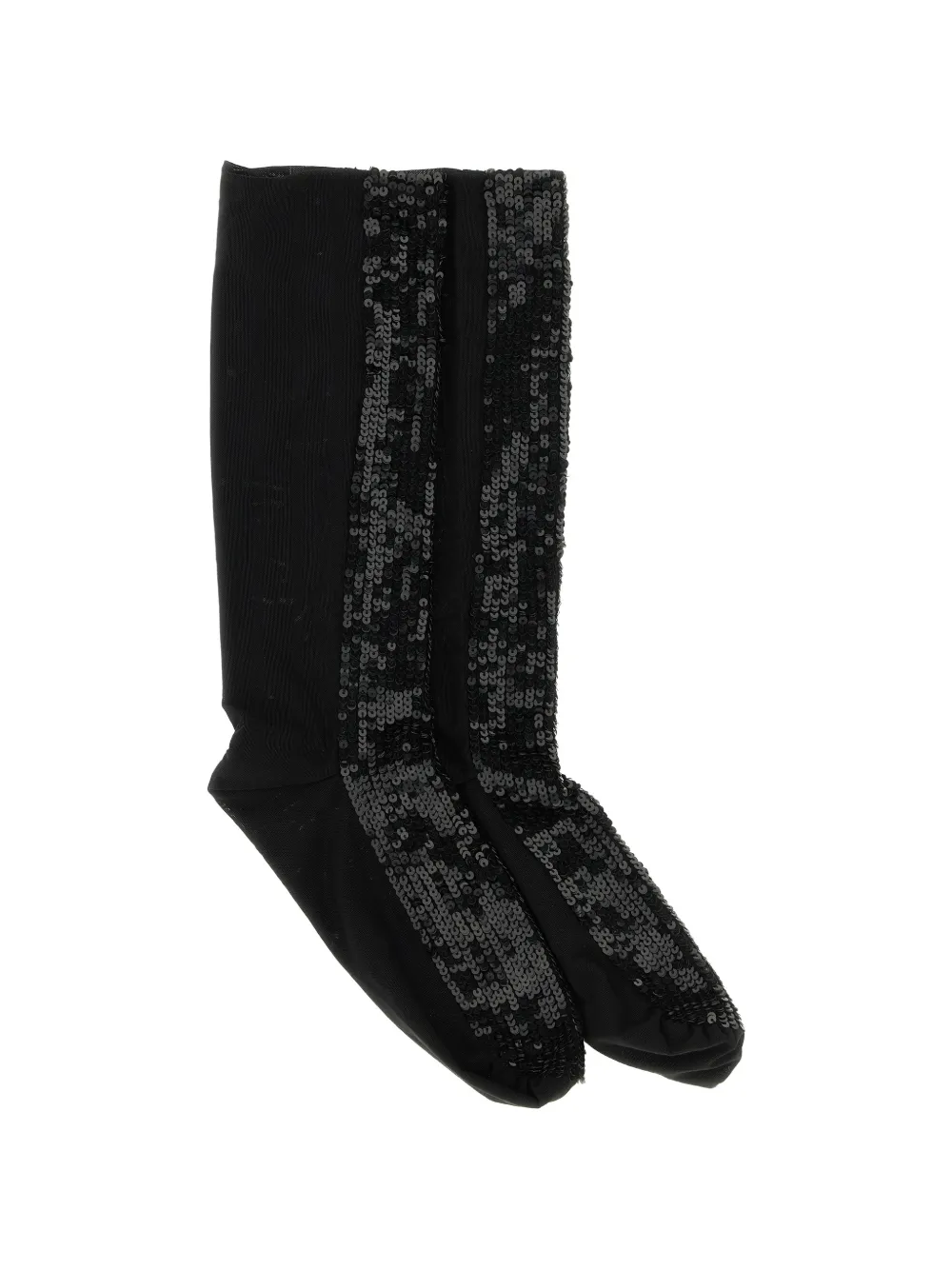 P.A.R.O.S.H. sequin-embroidered socks - Nero