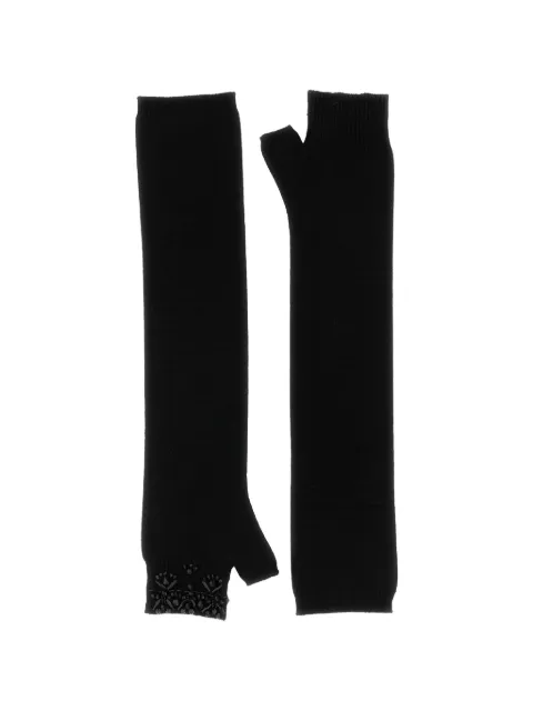 P.A.R.O.S.H. Look26 bead-embellished fingerless gloves