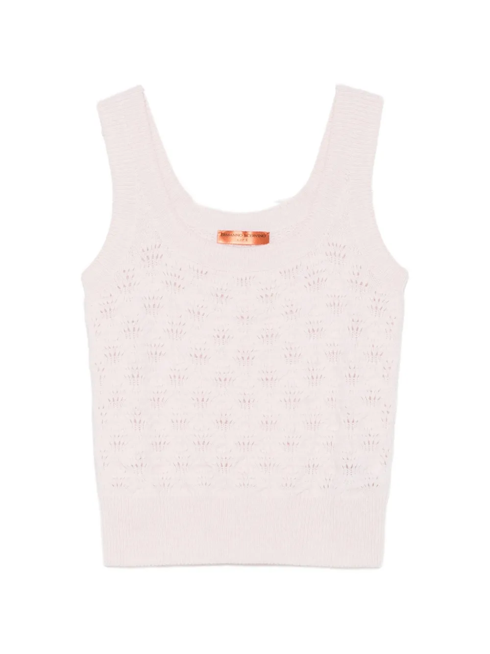 Ermanno Scervino open-knit vest Roze