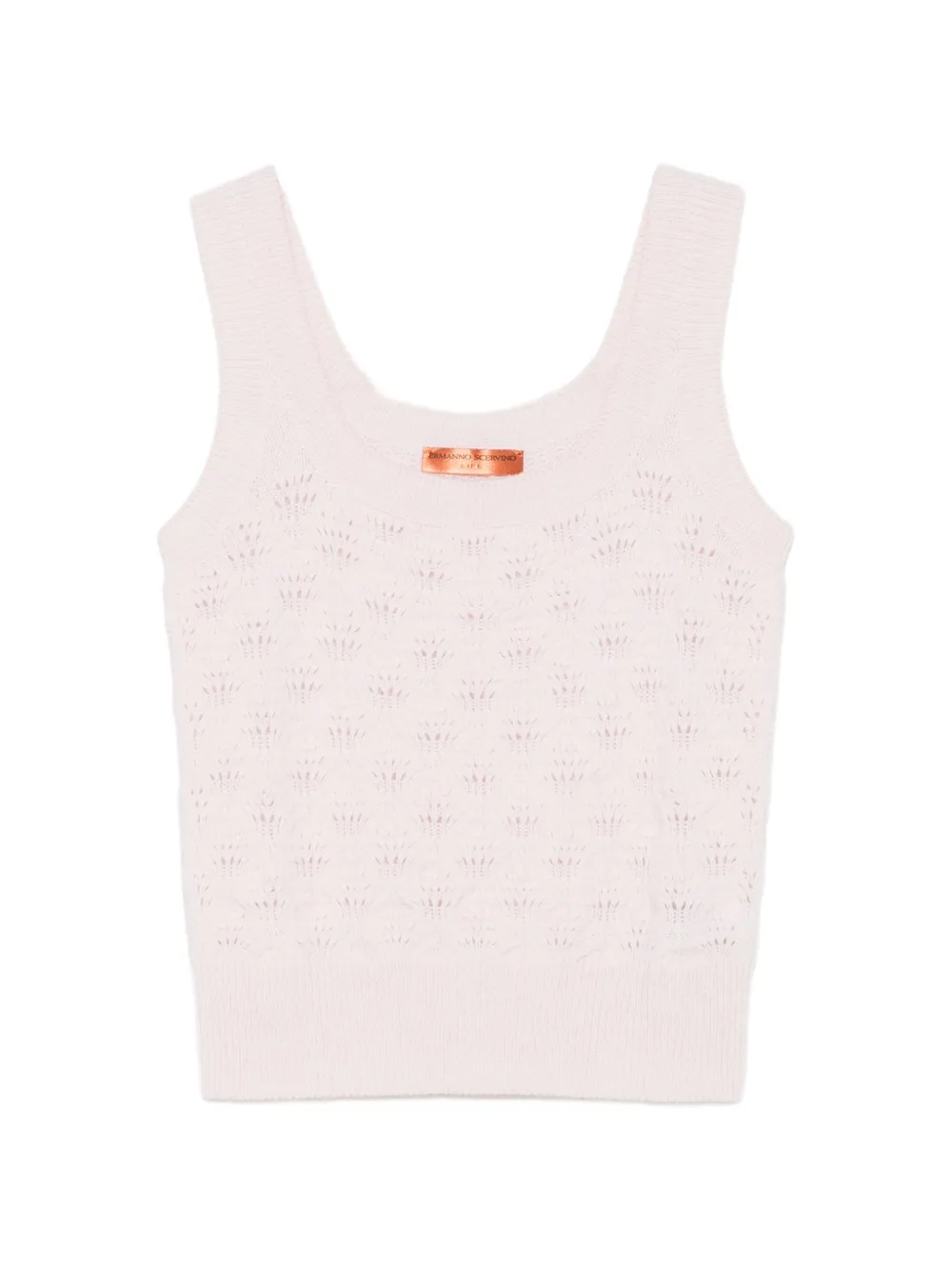 Ermanno Scervino open-knit vest Roze