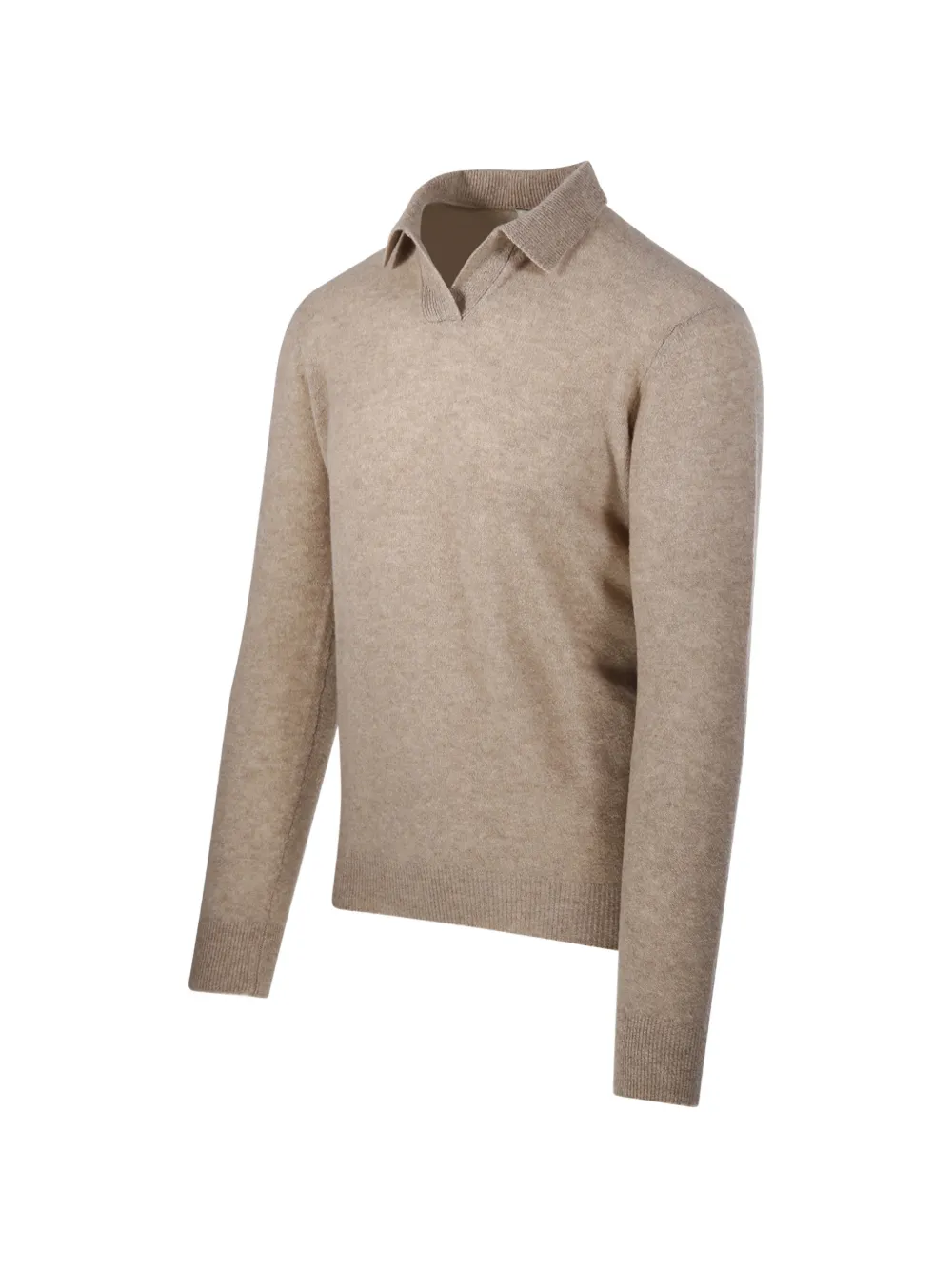 Altea Trui met polokraag Beige