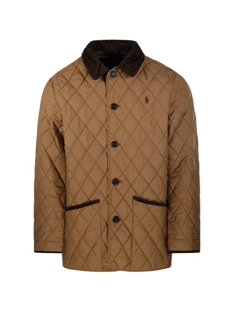 Ralph Lauren Collection quilted long-sleeve jacket