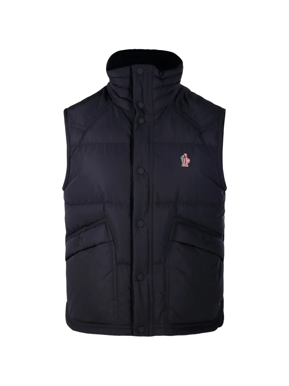 Moncler Grenoble quilted logo-patch gilet