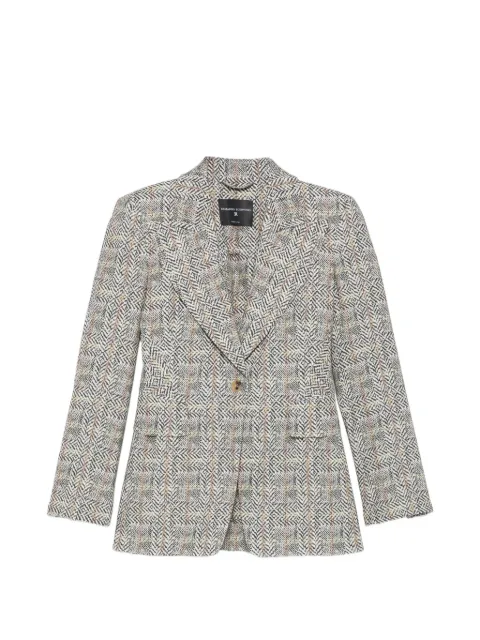 Ermanno Scervino check-pattern blazer