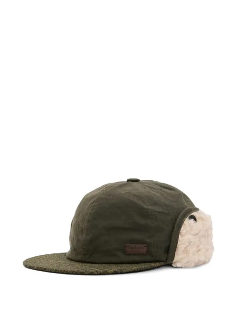 Barbour casquette à carreaux et à rabats
