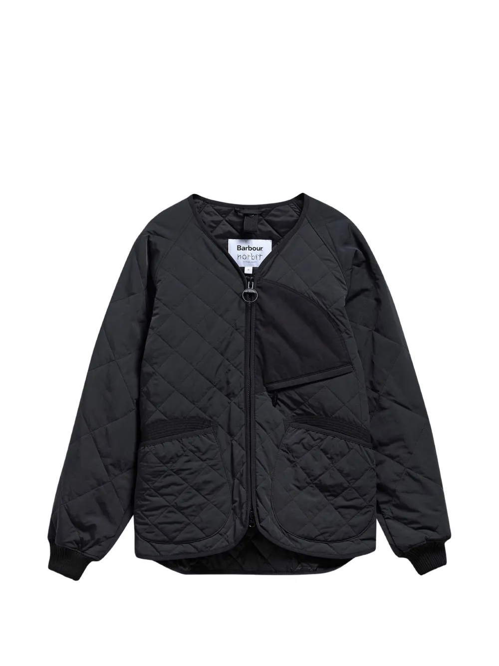 Barbour x Norbit キルティング ジャケット | ブラック | Image 1