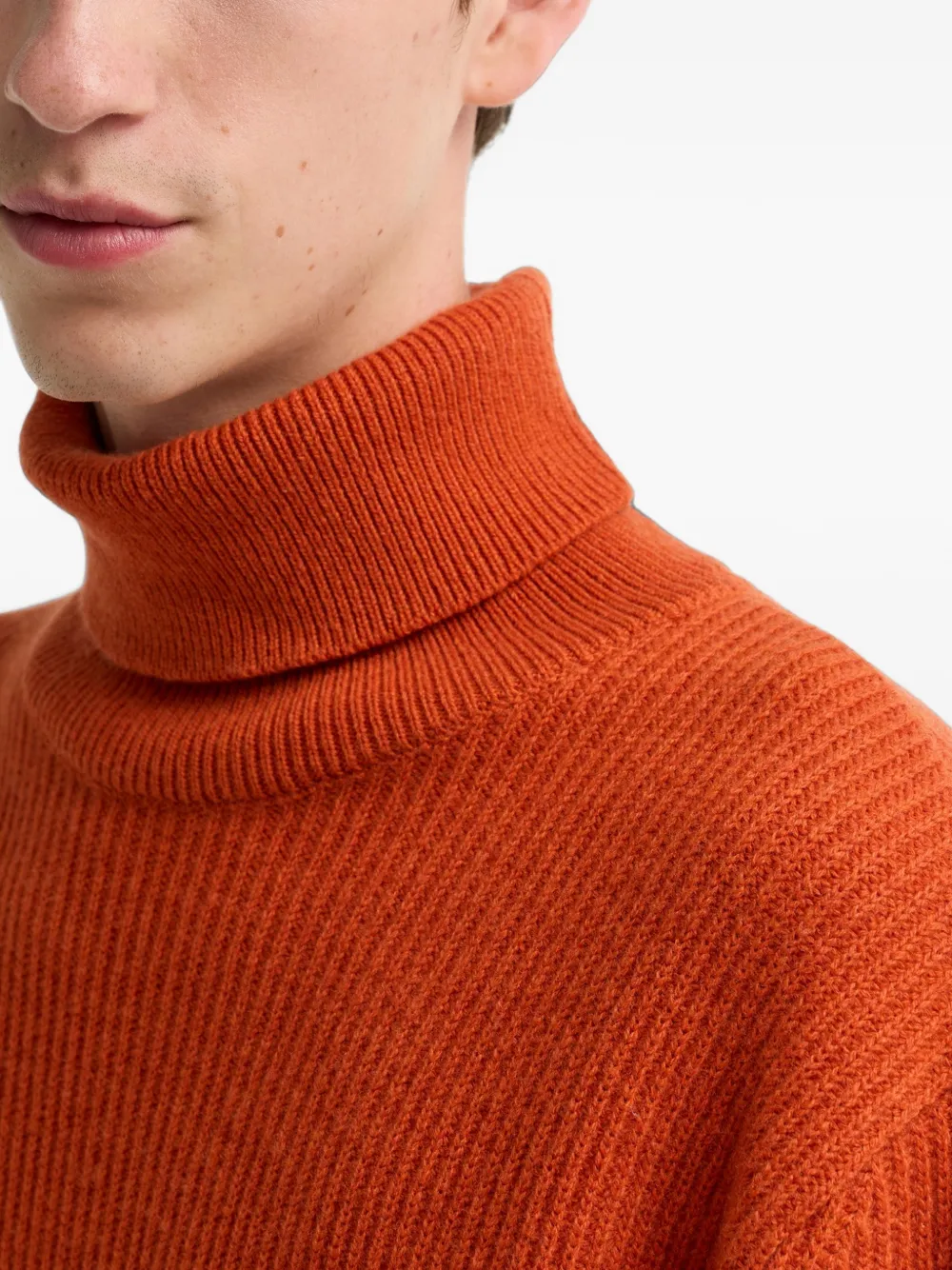 Barbour Ribgebreide coltrui Oranje