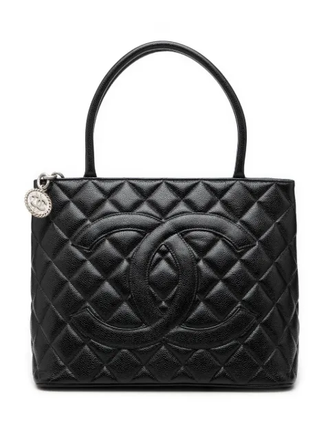 CHANEL Pre-Owned 1997-1999 Caviar Medallion tote bag
