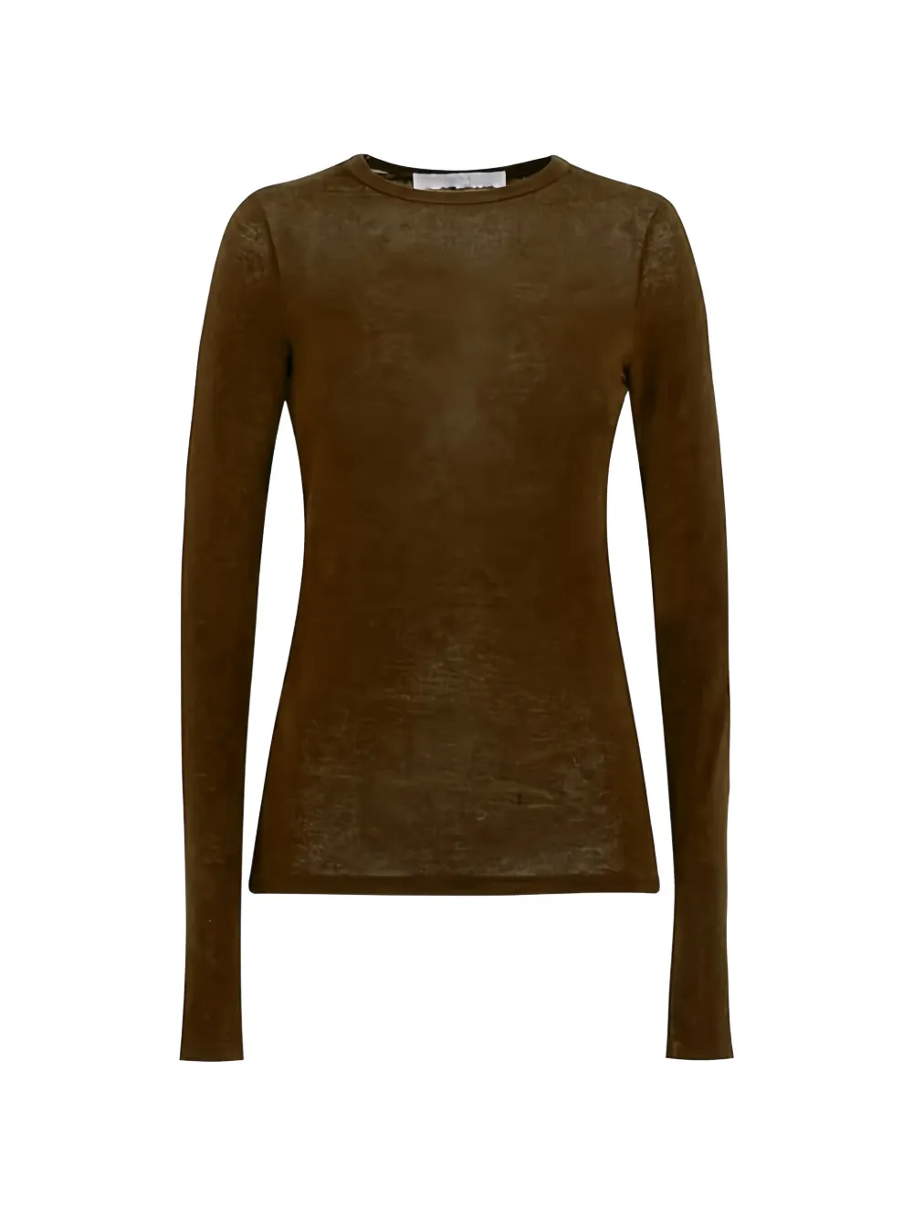 Tela long-sleeve crew-neck top - Marron Tela long-sleeve crew-neck top - Marron