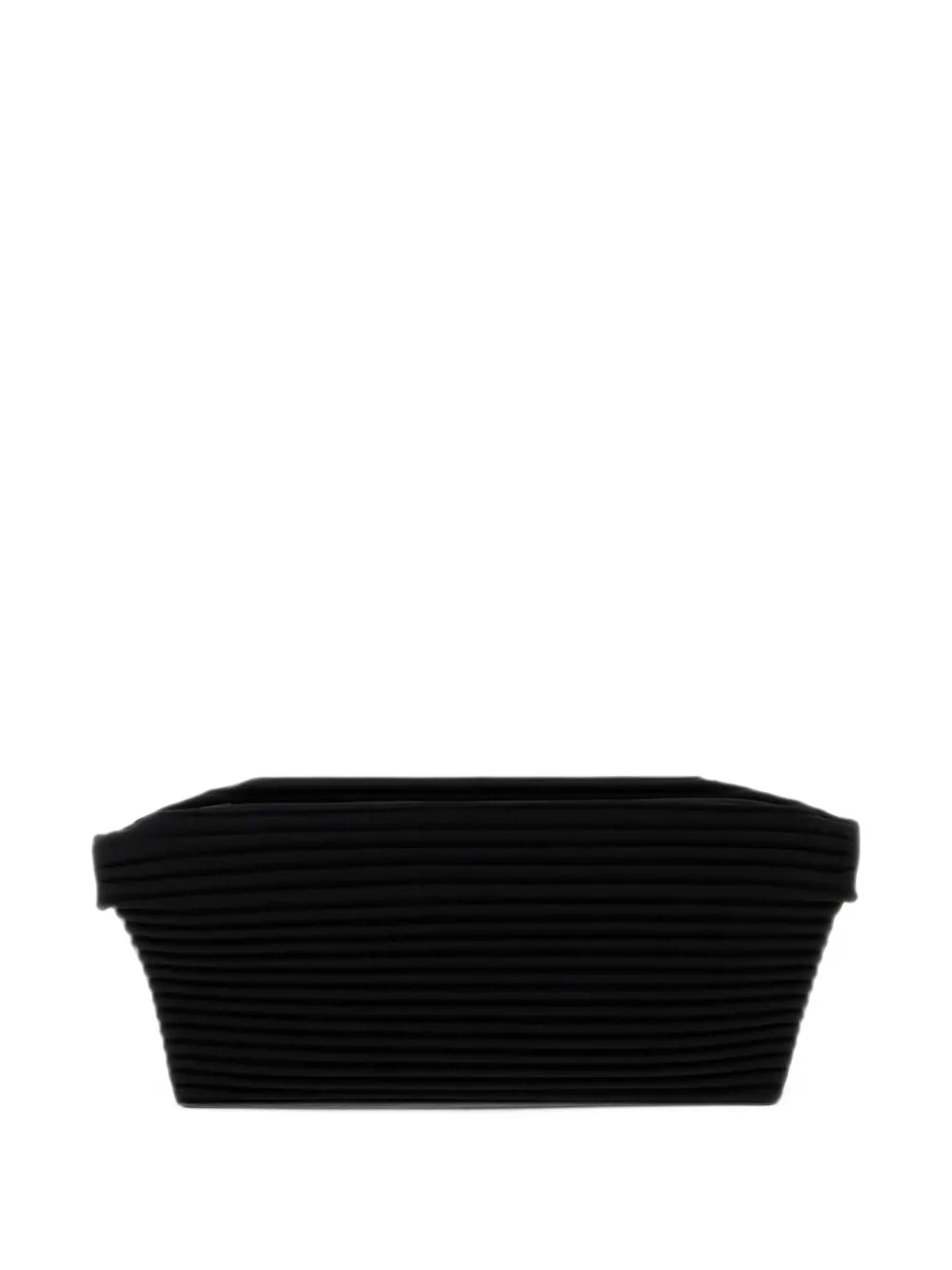 Issey Miyake pleated belt bag - Schwarz