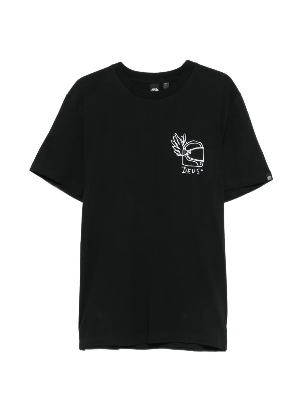 Deus Ex Machina T-shirt met print Zwart