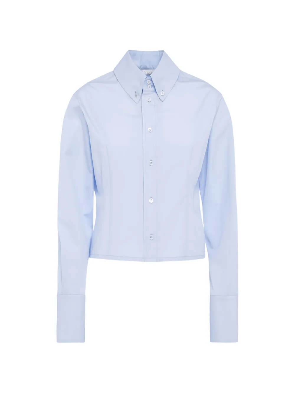 Tela button-down long-sleeved shirt