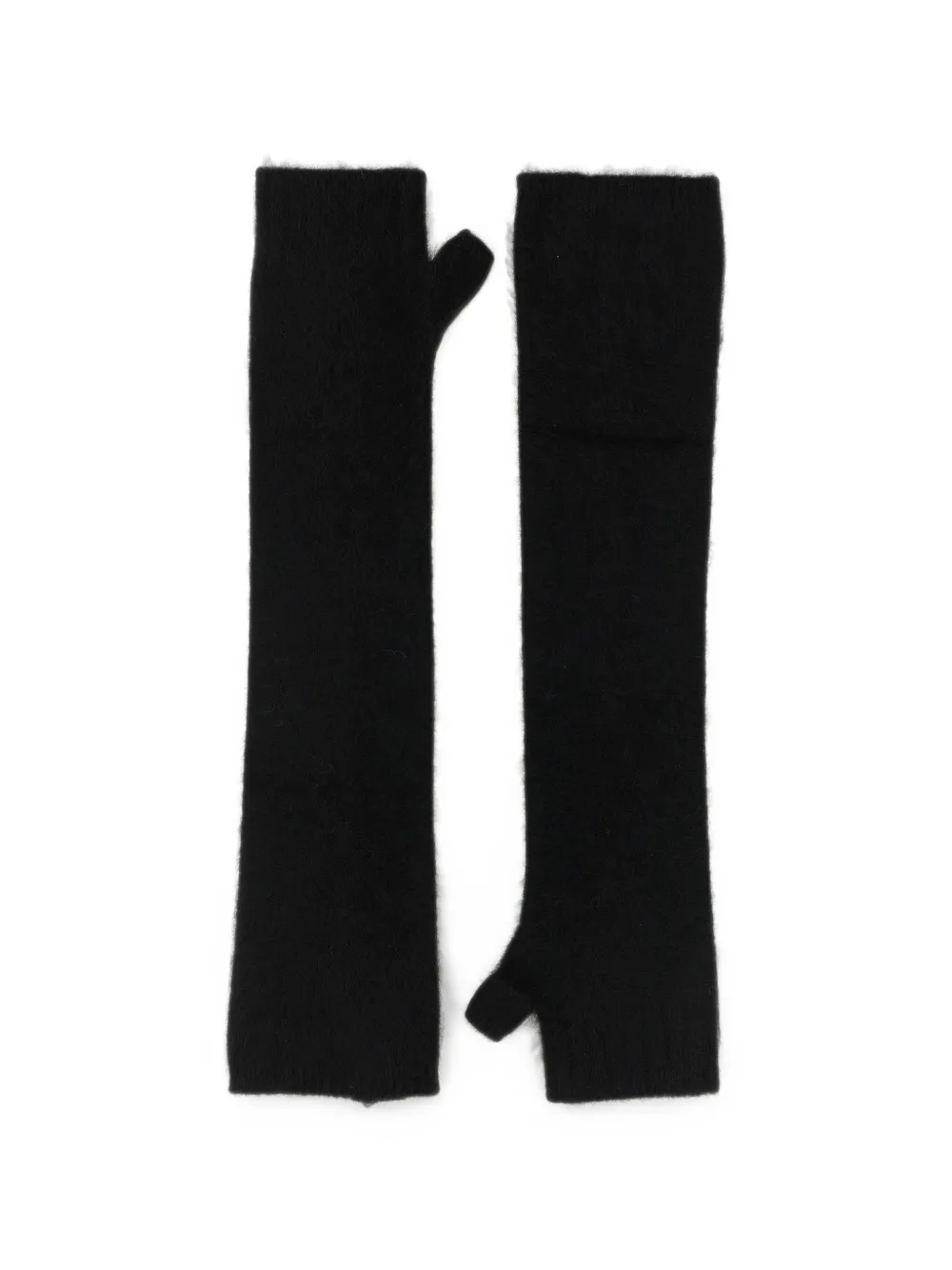 P.a.r.o.s.h Lyak Fingerless Gloves In Black