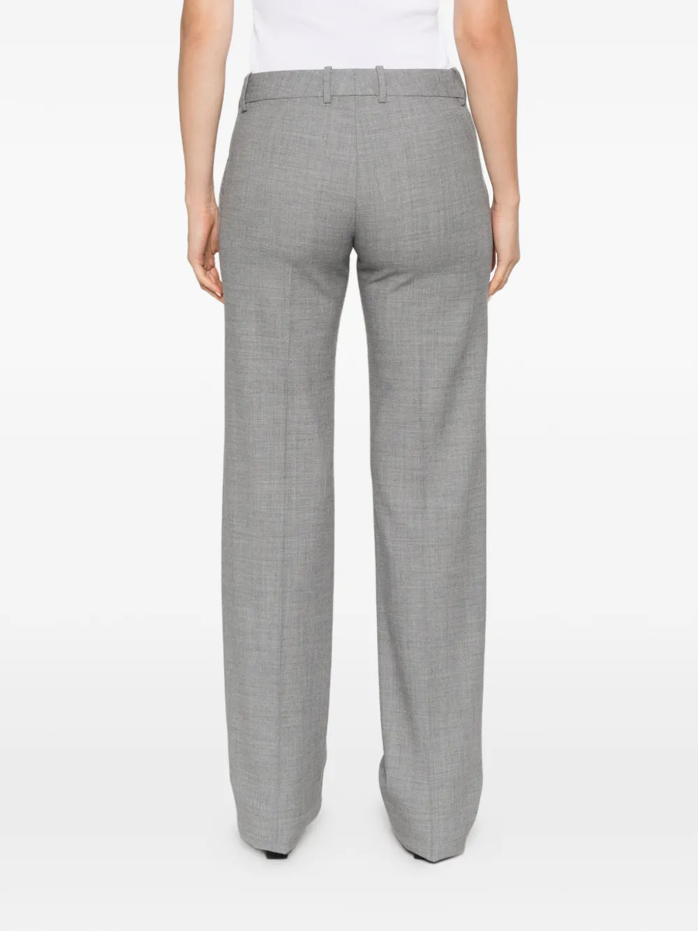 Ermanno Scervino tailored straight-leg trousers Grijs